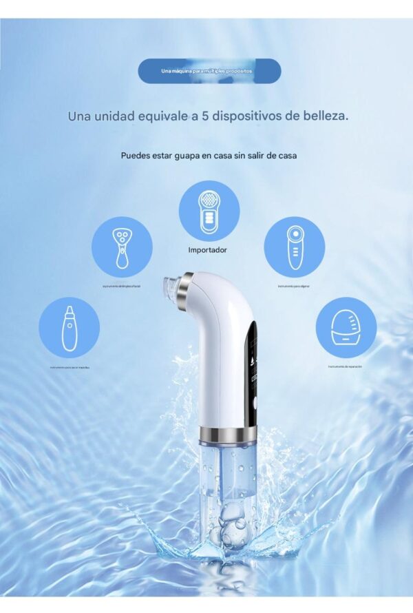 EXTRACTOR PUNTOS NEGROS MICRO BURBUJAS RECARCABLE CICLO AGUA - Image 3