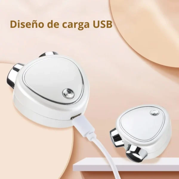 Masajeador Facial Electronico Portatil Con Vibracion Lifting - Image 2