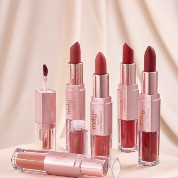Labial+Licquer Matte 2 en 1-MELY